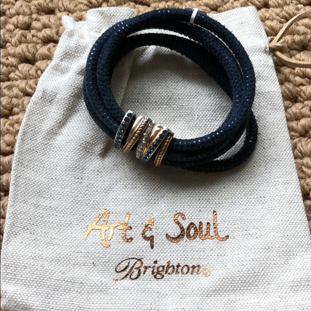 Neptune’s Rings Bracelet NWT. Brighton Blue in bag